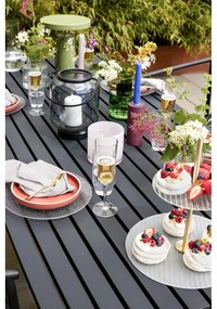 Zelená LED stmievateľná stolová lampa s kovovým tienidlom (výška 28 cm) BringMe – Hübsch