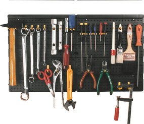 ARTPLAST Panel na náradie s 38 háčikmi