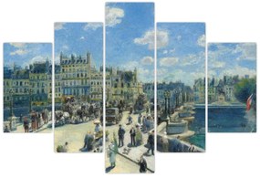 Obraz - Auguste Renoir, Pont Neuf, Paris, reprodukcia (150x105 cm)