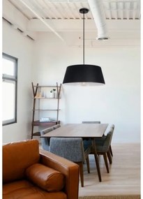 Palnas 62001661 - Luster na lanku FIONA 1xE27/60W/230V ø 48 cm čierna