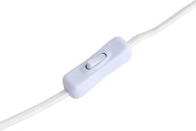 Japandi stolná lampa béžová s látkovým tienidlom 35 cm - Jenni