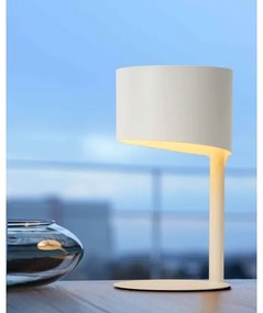 Lucide 45504/01/31 - Stolná lampa KNULLE 1xE14/40W/230V biela