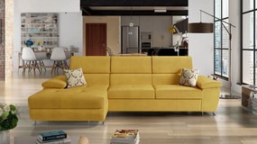 Rohová rozkladacia pohovka Alvin Mini Premium, Dostupné poťahy: Sorriso 01+Sorriso 12+Sorriso 01, Strana: ľavá