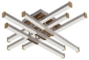 LED Stmievateľný prisadený luster LED/90W/230V 3000-6500K + diaľkové ovládanie