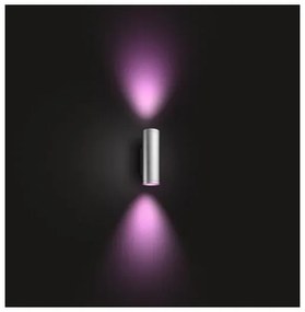 Philips 17463/47/P7 - LED RGBW Vonkajšie svietidlo Hue APPEAR 2xLED/8W/230V IP44