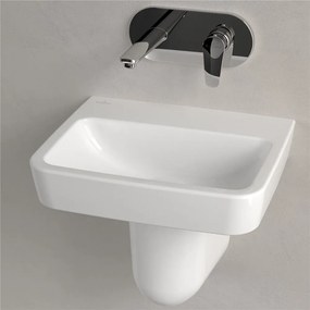 VILLEROY &amp; BOCH O.novo závesné umývadielko bez otvoru, bez prepadu, 450 x 370 mm, biela alpská, 43444801