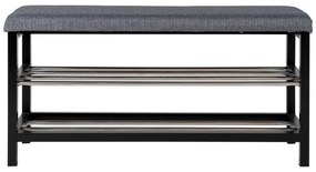 Sivá skrinka na topánky s lavicou Padova – House Nordic