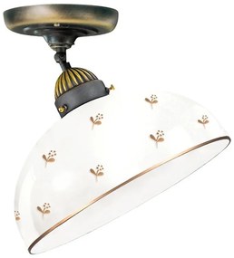 Kolarz 731.10.171 - Prisadený luster NONNA 1xE27/75W/230V, priemer 30 cm, kvet, ružové zlato