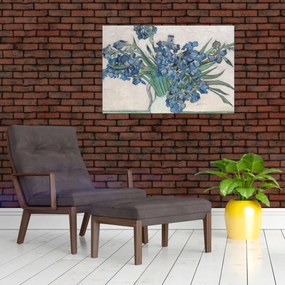 Obraz - Vincent van Gogh, Irises, reprodukcia (90x60 cm)