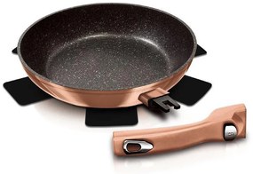 BERLINGERHAUS BH-1948 RoseGold Panvica s odnímateľnou rúčkou, 24 cm