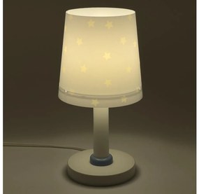 Dalber 82211T - Detská lampička STAR LIGHT 1xE14/40W/230V modrá