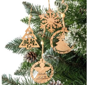 Závesné Vianočné dekorácie 300881 (9ks)