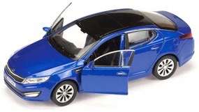 008805 Kovový model auta - Nex 1:34 - Kia Optima Modrá