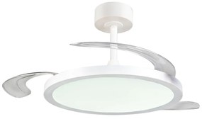 Biele LED stropné svietidlo Kasfjord – Trio