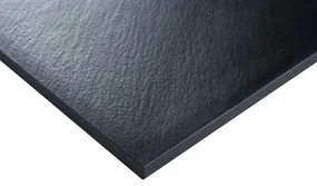 Erga Hyper, SMC sprchová vanička 140x70x2,6 cm + sifón, čierna matná, ERG-V06-SMC-7014S-BK