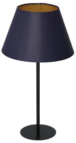 Stolná lampa ARDEN 1xE27/60W/230V pr. 30 cm fialová/zlatá