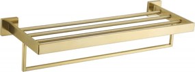Mexen Vox polička na uterák, zlatá - 707020-55