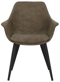 SIMONE ČALÚNENÁ STOLIČKA warm olive green