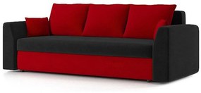 Rozkladacia pohovka GRACE 2,230x75x90, haiti 5/haiti 3