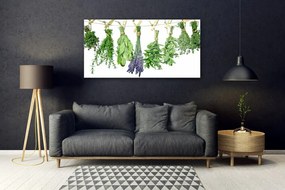 Obraz plexi Plátky kvety byliny 120x60 cm