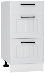 Skrinka do kuchyne Irma D40s/3 Svetlo šedá Mat