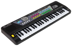 Lean Toys Klávesy MQ-4919 s mikrofónom 49 kláves