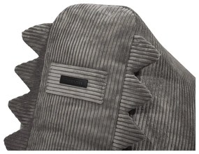 Modrý menčestrový detský sedací vak Snug 80 Dragon – SLOWDOWN