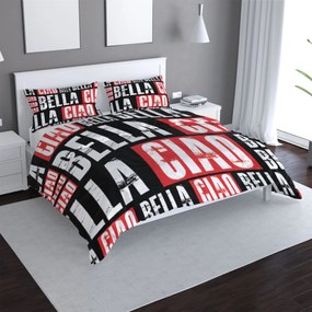 Sablio Obliečky La Casa de Papel Professor or Bella Ciao motív 2 - 140x220 / 90x70