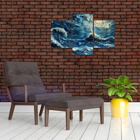 Obraz - Maľba oblohy a mora (90x60 cm)