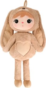 Mojkáčik - Bábika zajačik hnedá XL 70 cm