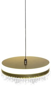 Závesné LED svietidlo Preciosa, 1x LED 25w, 4000k, g