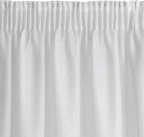 ZÁCLONA NA PÁSKE REBECCA 300X270 CM BIELA