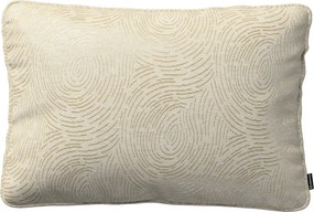 Gabika so šnúrkou, obliečka 60x40cm farba produktu béžová látka lesklá, zapletaná, vzorované