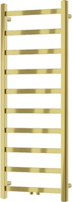 Mexen Bolt, vykurovacie teleso 1200 x 500 mm, 251 W, spodné a stredové, zlatá lesklá, W126-1200-500-00-50