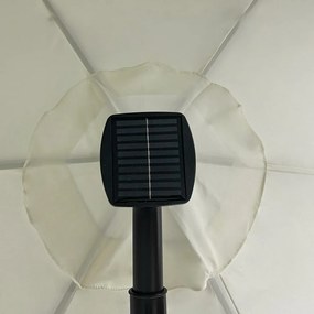 Avenberg Veľký nastaviteľný slnečník Sunny LED300, béžový