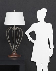 Stolová lampa Diva 90cm