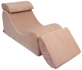 MeowBaby® Detské dizajnové kreslo Powder Rose