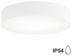 Brilagi - Kúpeľňové stropné svietidlo CLARE 3xE27/24W/230V pr. 40 cm biela IP54