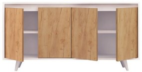 Skrinka Nossa Oak and White