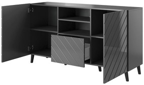 Cama Komoda Abeto - sivá