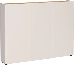XXXLutz SKRINKA NA TOPÁNKY, farba duba, kašmírová, 138/105/25 cm - Online Only drobný nábytok - 001258003509
