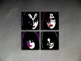 Ručne maľovaný POP Art obraz Kiss | rôzne rozmery
