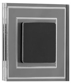 LDST KE-01-SC-BZ8 - LED schodiskové svietidlo KELLY 8xLED/1,2W/230V matná čierna