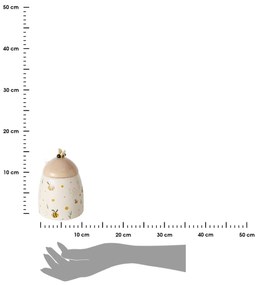 BOLTZE Keramická cukornička Honey1, 445 ml
