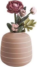 Keramická váza v terakotovej farbe PT LIVING Terra, ⌀ 16,5 cm