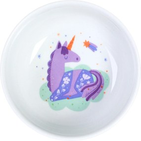 Bella Rose Detská porcelánová miska Jednorožec 400 ml