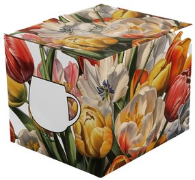 Porcelánový hrnček Tulips 430 ml