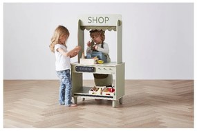 Drevený detský hrací set Flexa Play Shop Vegetables