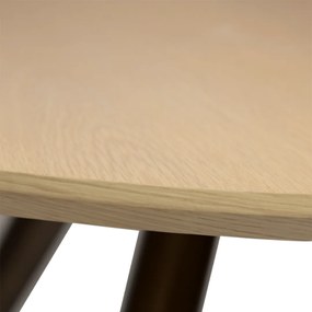 ECLIPSE JEDÁLENSKÝ OKRÚHLY STÔL - Ø 120 cm white oak