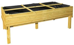 Drevený box na zeleninu L 202x100x70 cm